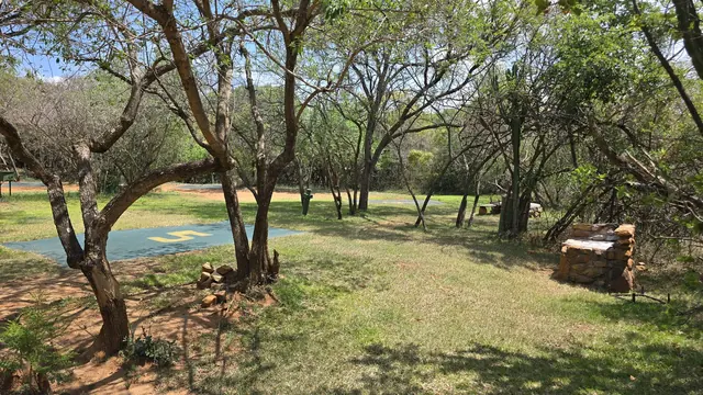 Shaded campsites at Loerie.